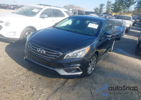 2015 Hyundai Sonata Sport z USA, uszkodzony, nr VIN 5NPE34AF1FH212814